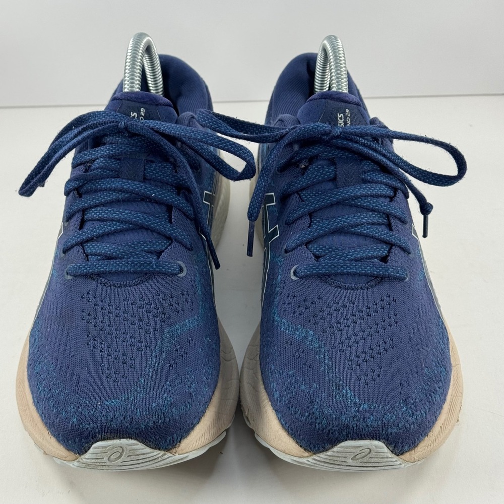 Asics Gel-Kayano 29 Navy Blue Sage Running Shoes 1012B272 Womens 8.5‎ - Picture 3 of 12